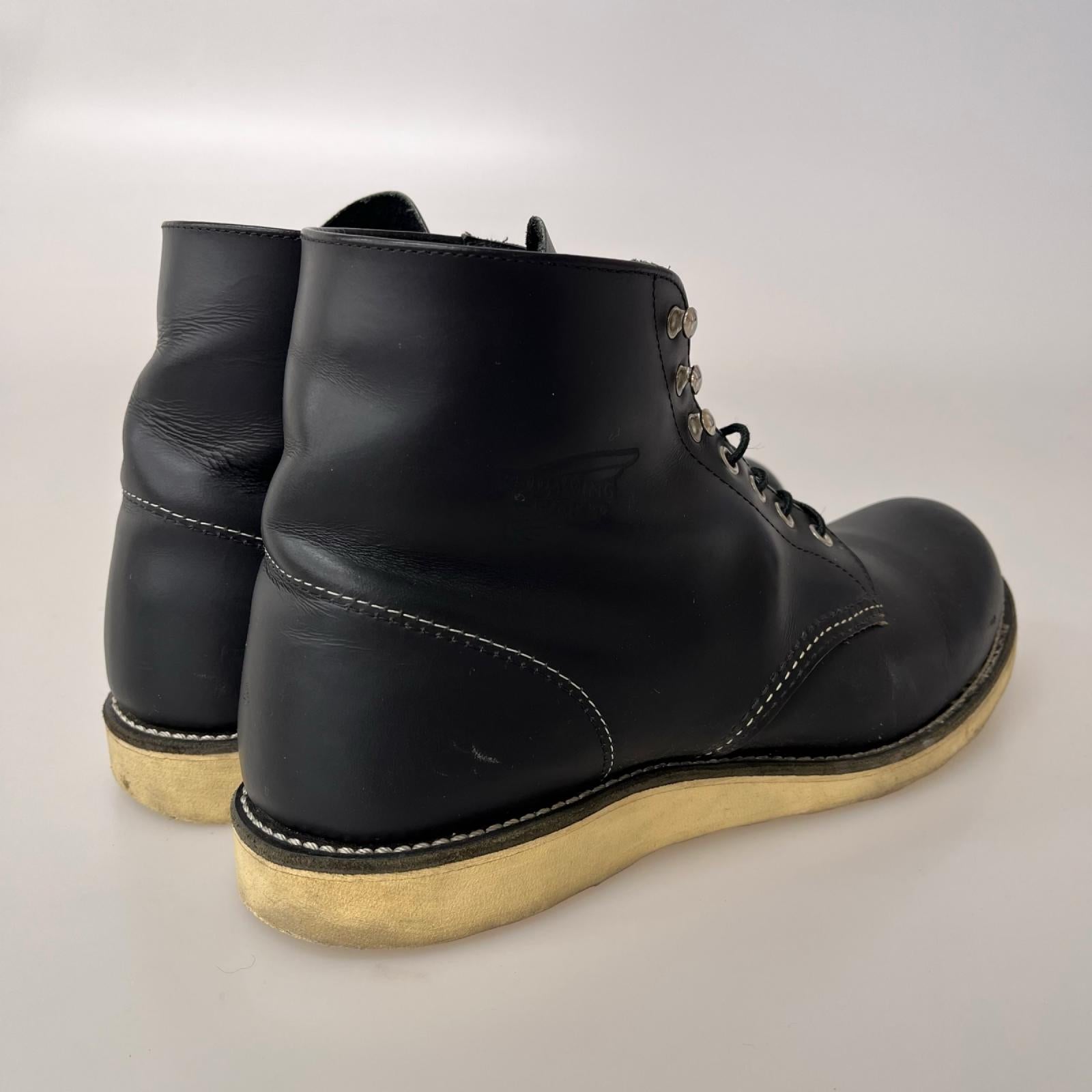 ブーツ 8165 ﾜｰｸﾌﾞｰﾂ 黒 (29.0) 29cm (US11 UK10 1/2 EU48) ブラック