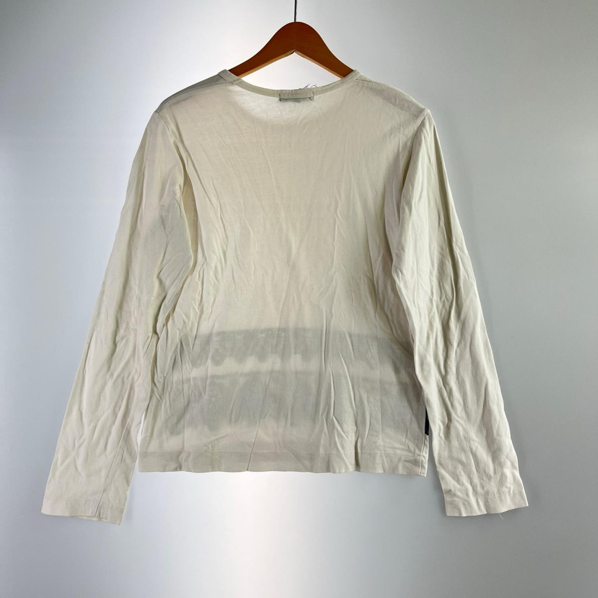 長袖Ｔシャツ tricot COMME des GARCONS 長袖Tシャツ・カットソー S ホワイト
