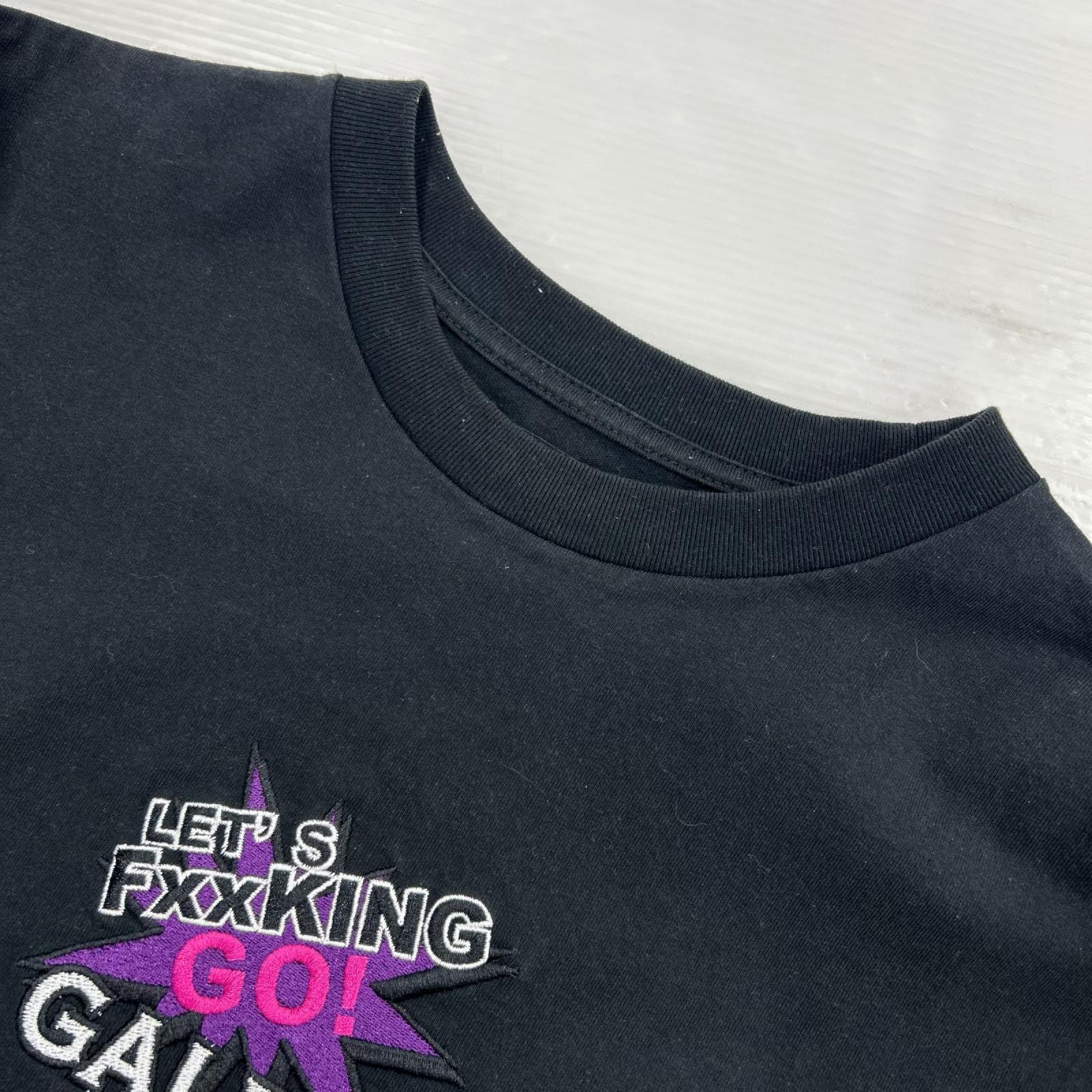 半袖Ｔシャツ GALFY FxxKING GO L ブラック