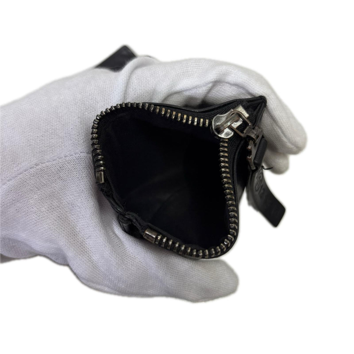 二つ折り財布 MAISON MARGIELA コンパクトウォレット ブラック