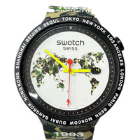 腕時計 A BATHING APE ×Swatch BIG BOLD 腕時計 ｶﾓ マルチカラー