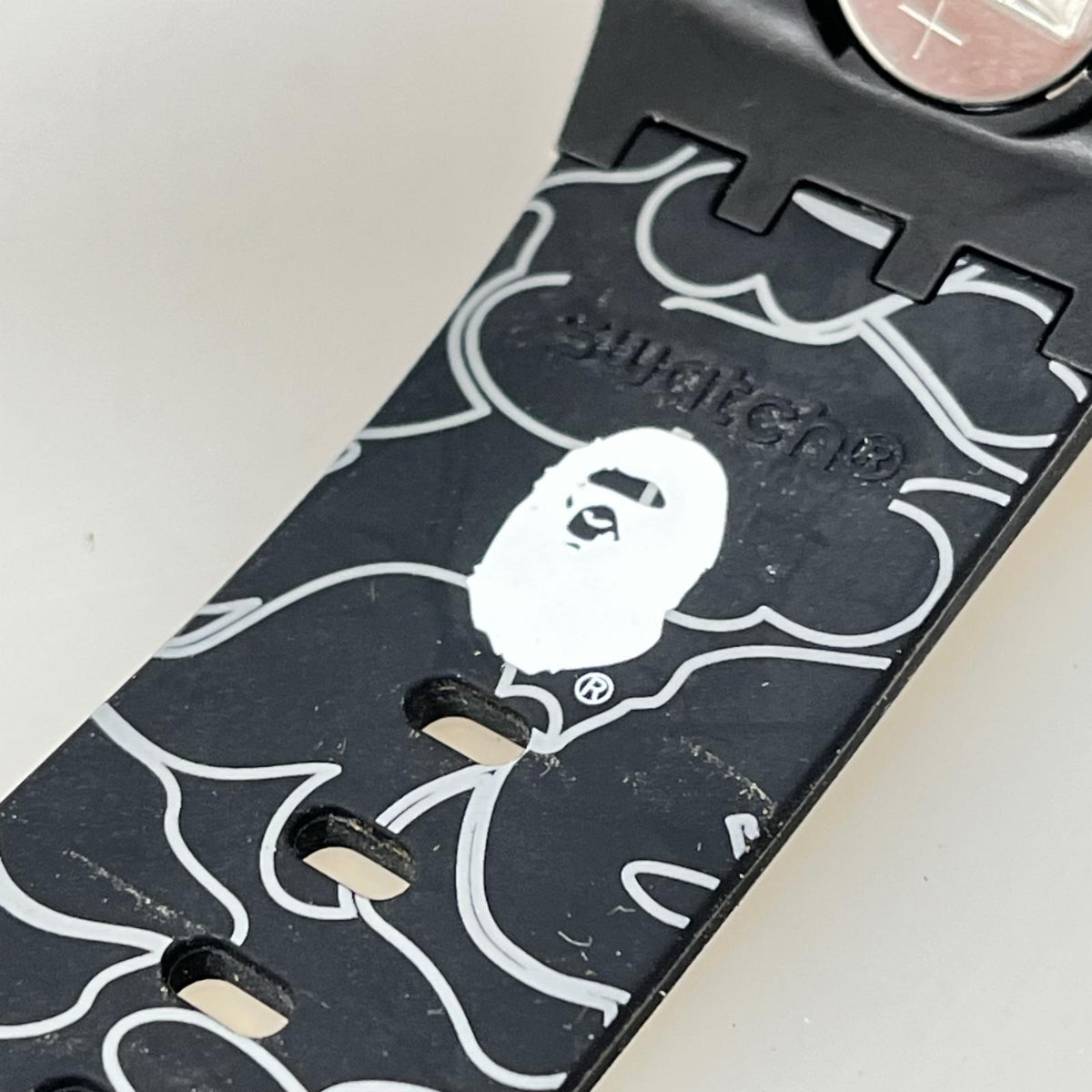 腕時計 A BATHING APE ×Swatch BIG BOLD 腕時計 ｶﾓ マルチカラー