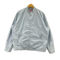 ジャケット OLD STUSSY INTERNATIONAL ジップブルゾン ライトブルー M ブルー