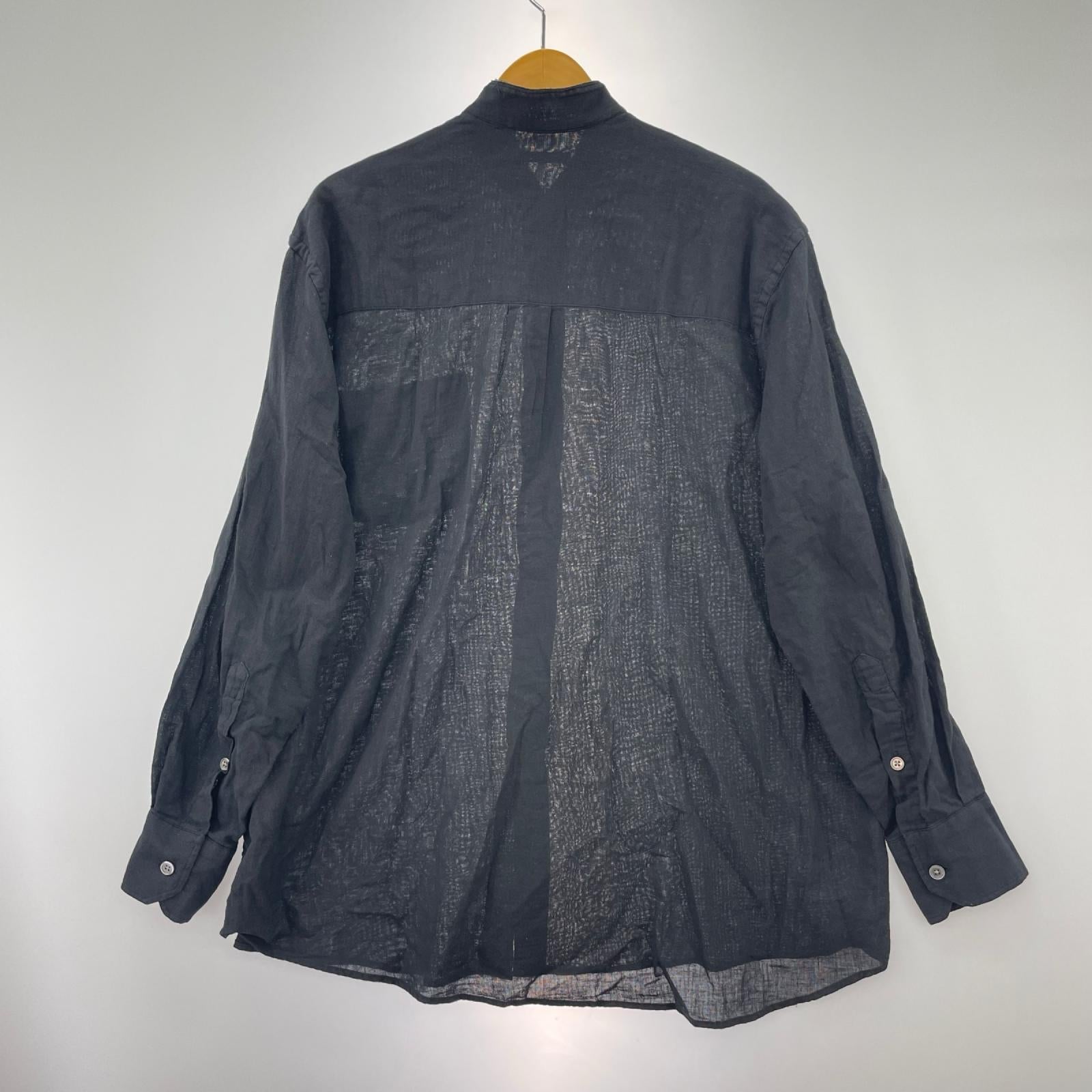 長袖シャツ LESS BORROWED SHIRT 46 ブラック