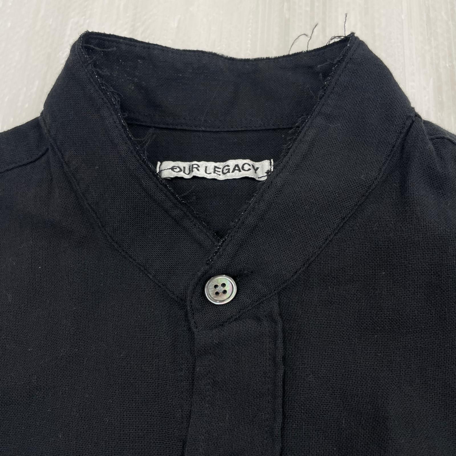 長袖シャツ LESS BORROWED SHIRT 46 ブラック