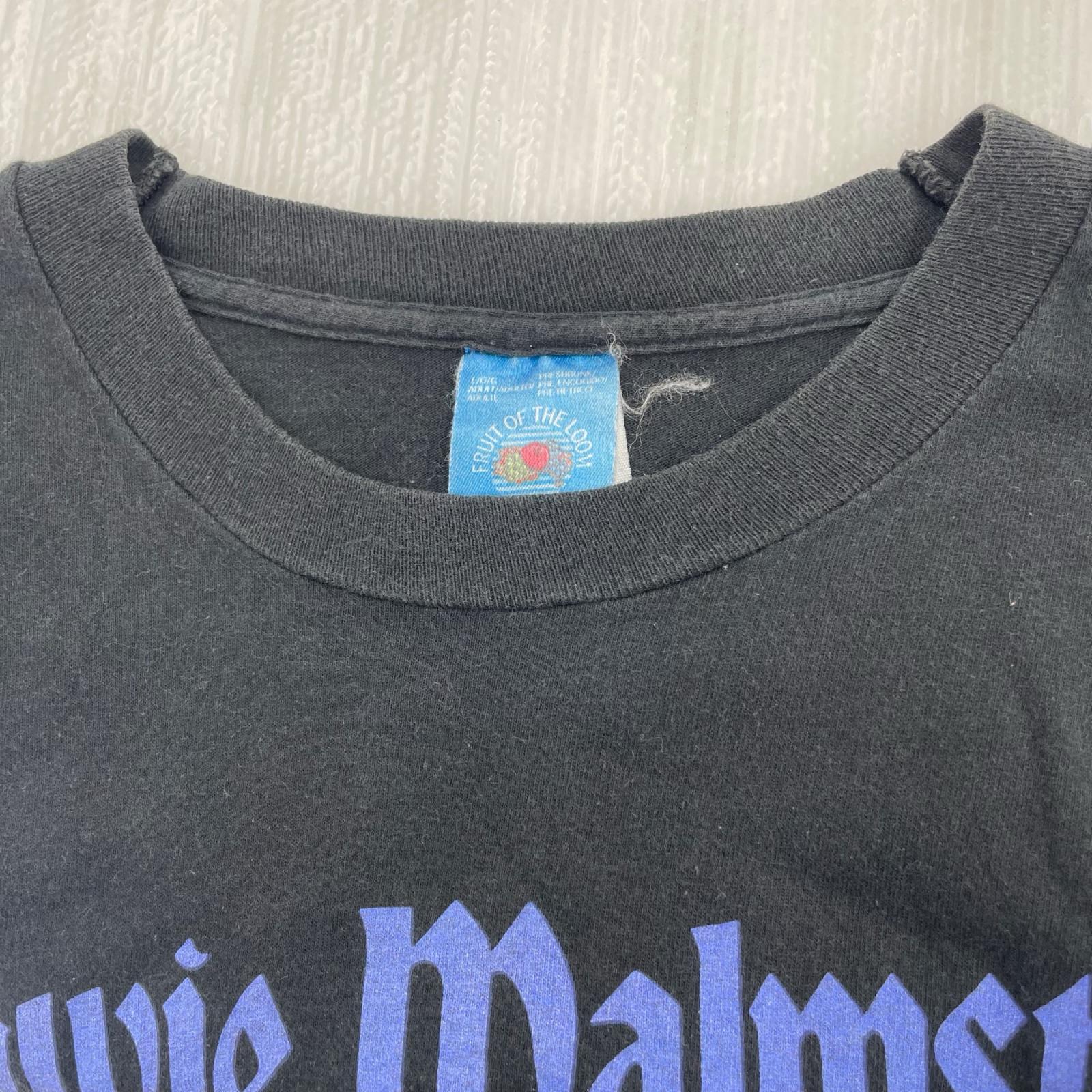 半袖Ｔシャツ YNGWIE MALMSTEEN 95 ダガー 黒 ブラック