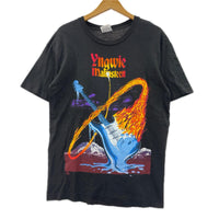 半袖Ｔシャツ YNGWIE MALMSTEEN 92 TOUR TEE ギター 黒 L ブラック