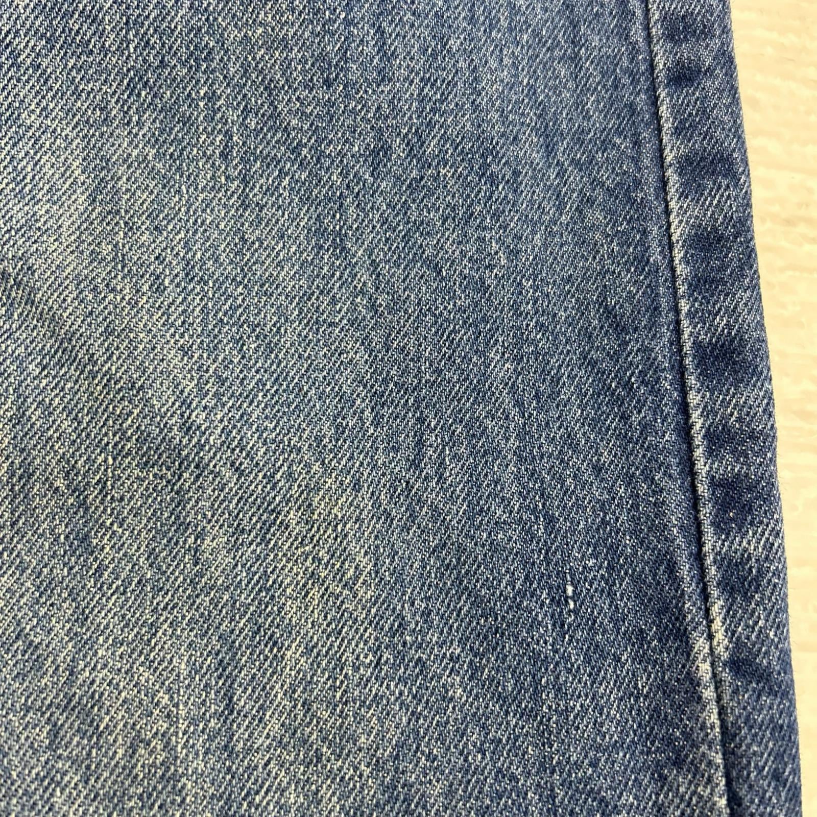 デニムパンツ 80s 505 ﾎﾞﾀﾝ裏532 Ｗ42 42 ネイビー