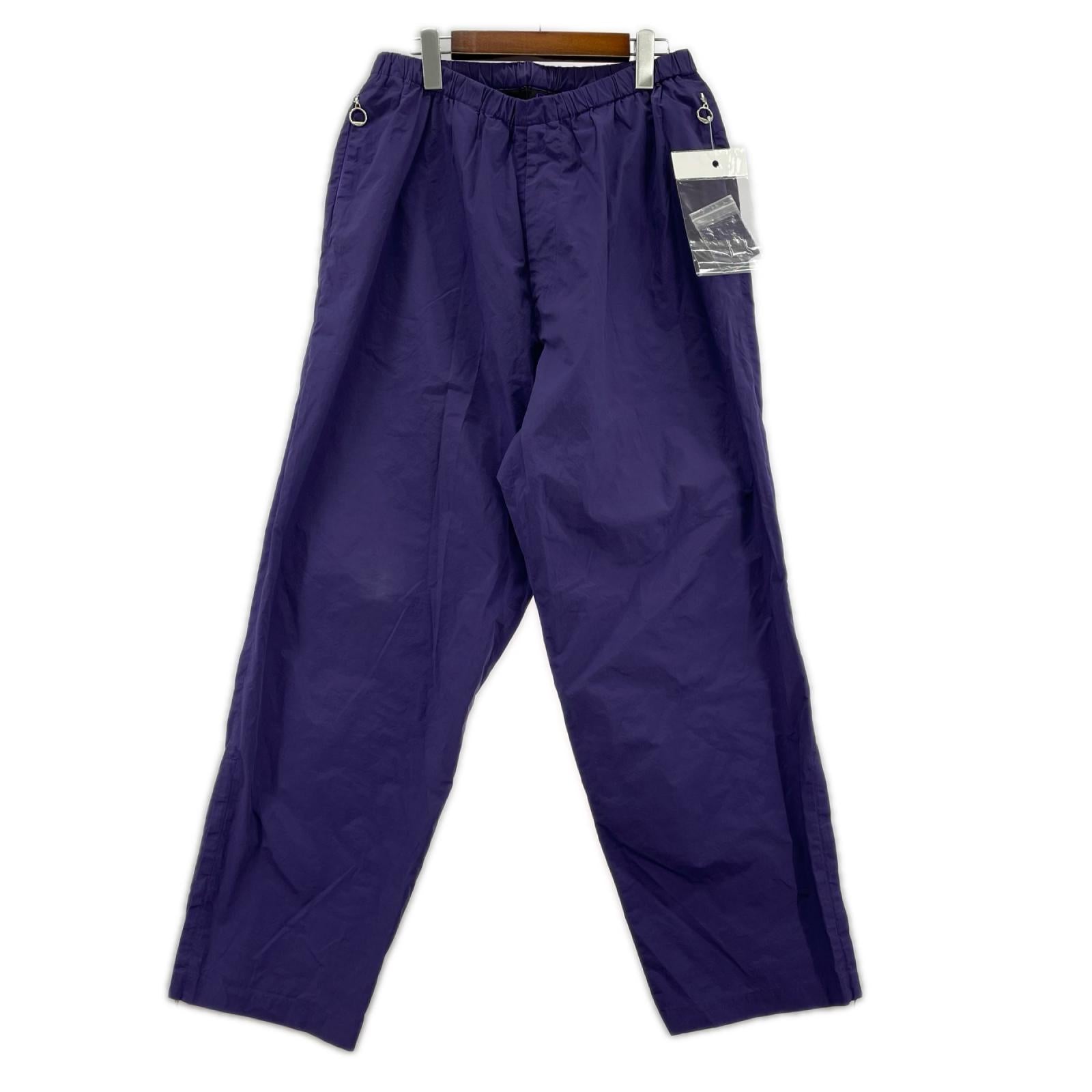 パンツ 24SS/TRAINING PANTS PAPER CLOTH 3 パープル