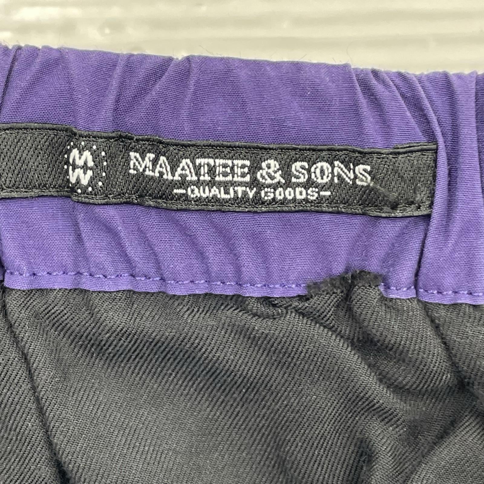 パンツ 24SS/TRAINING PANTS PAPER CLOTH 3 パープル