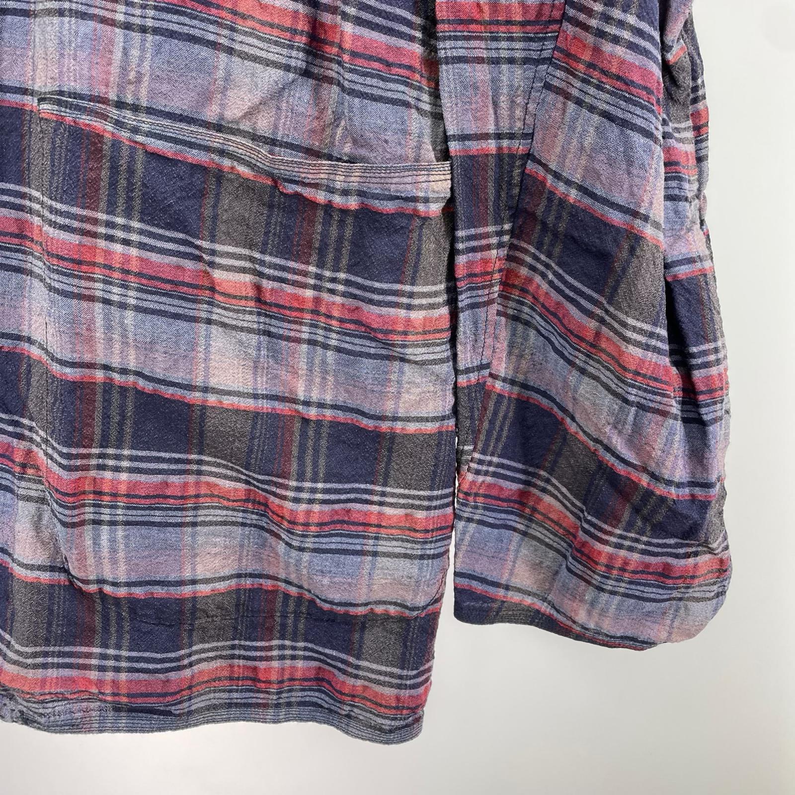 長袖シャツ 折って折ってHAND×DYED 2