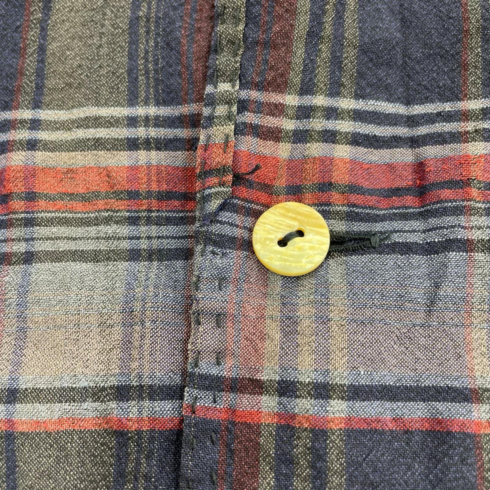 長袖シャツ 折って折ってHAND×DYED 2