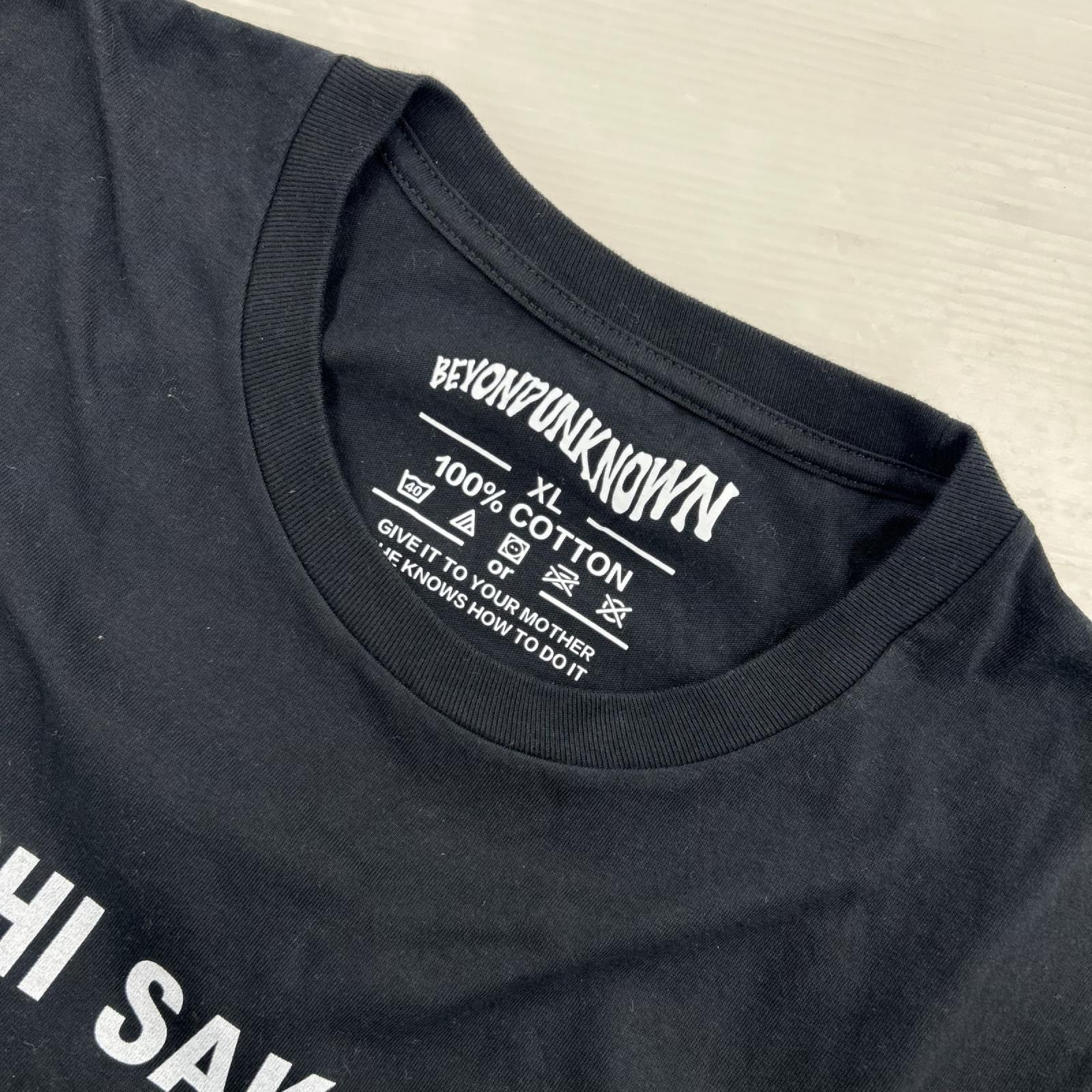 半袖Ｔシャツ 坂本龍一 B-2 UNIT S/Sｶｯﾄｿｰ ブラック