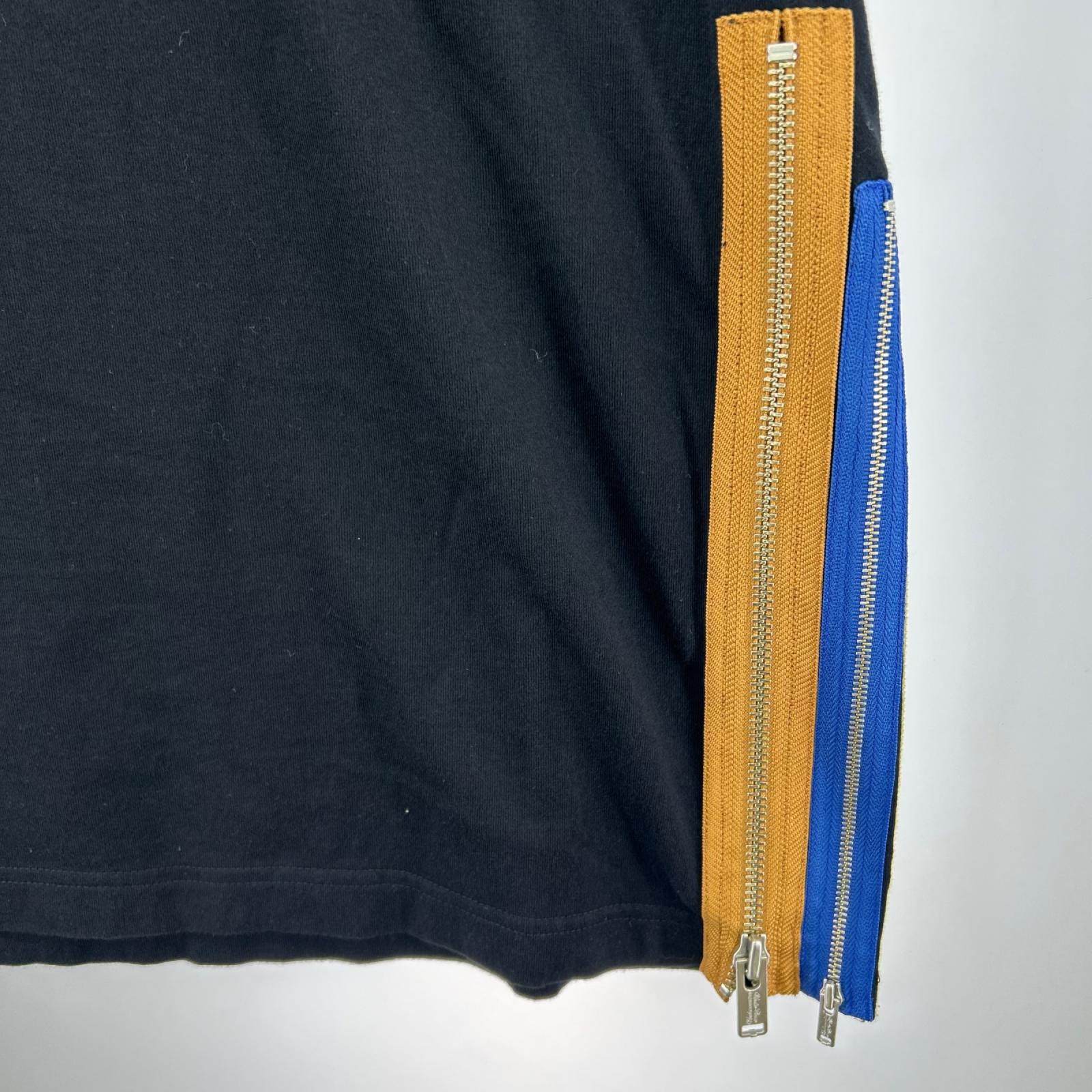 半袖Ｔシャツ 26 PRE-FALL/ｻｲﾄﾞｼﾞｯﾌﾟ T/3/ﾌﾞﾗｯｸ 3 ブラック