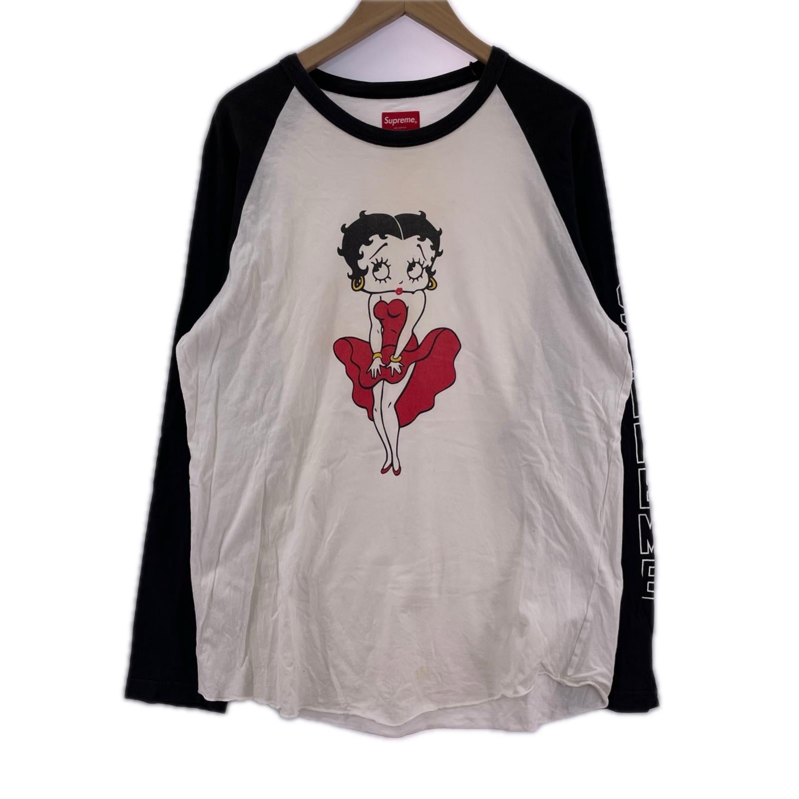 長袖Ｔシャツ 16ss BETTY BOOP ﾗｸﾞﾗﾝﾛﾝT　M M