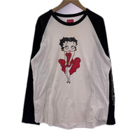 長袖Ｔシャツ 16ss BETTY BOOP ﾗｸﾞﾗﾝﾛﾝT　M M