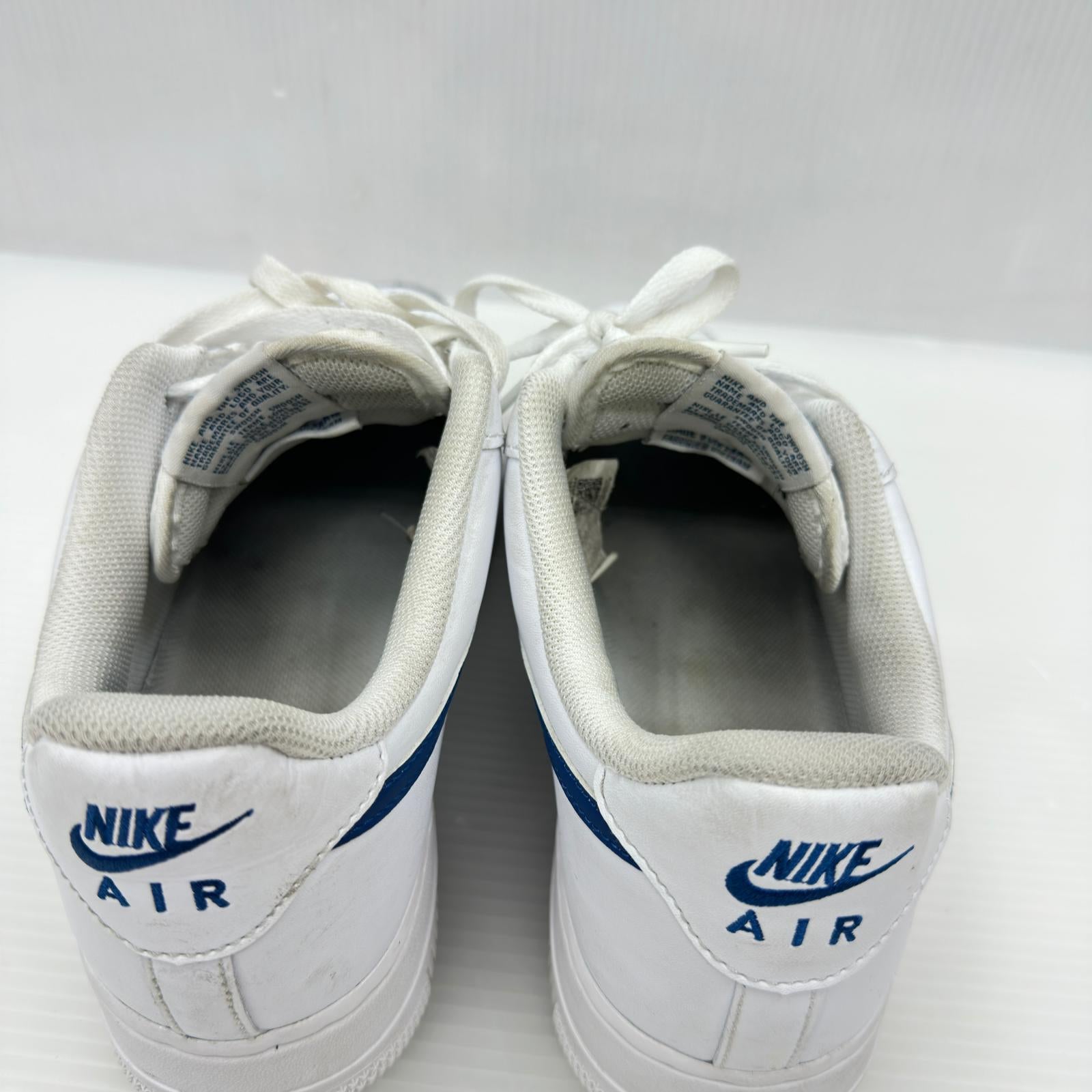 スニーカー Air FORCE 1 07 Men's 白青 27.5cm 27