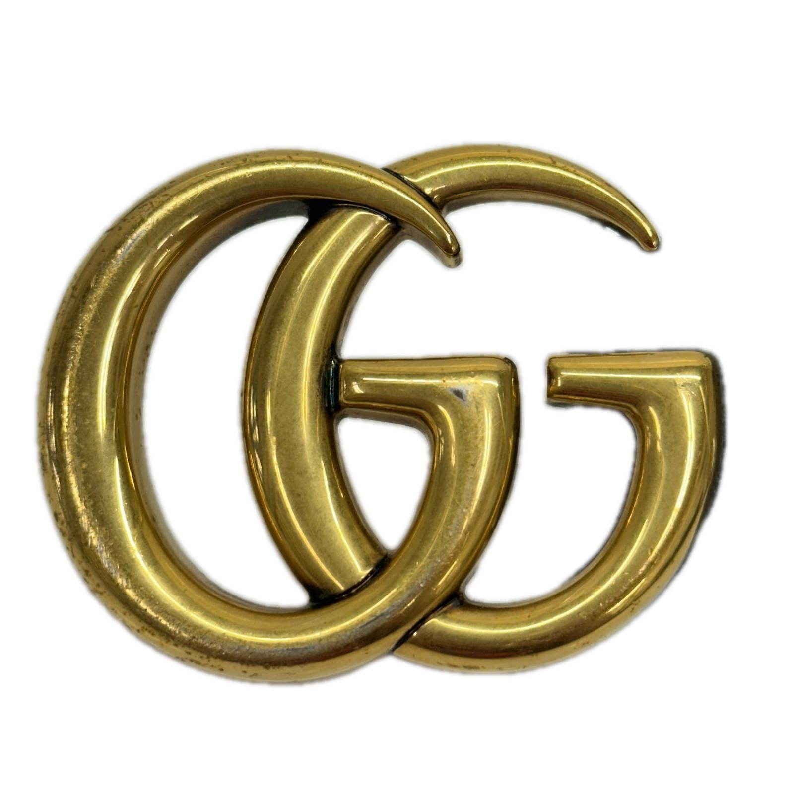 GUCCI/40831/GGマーモント/レザーベルト