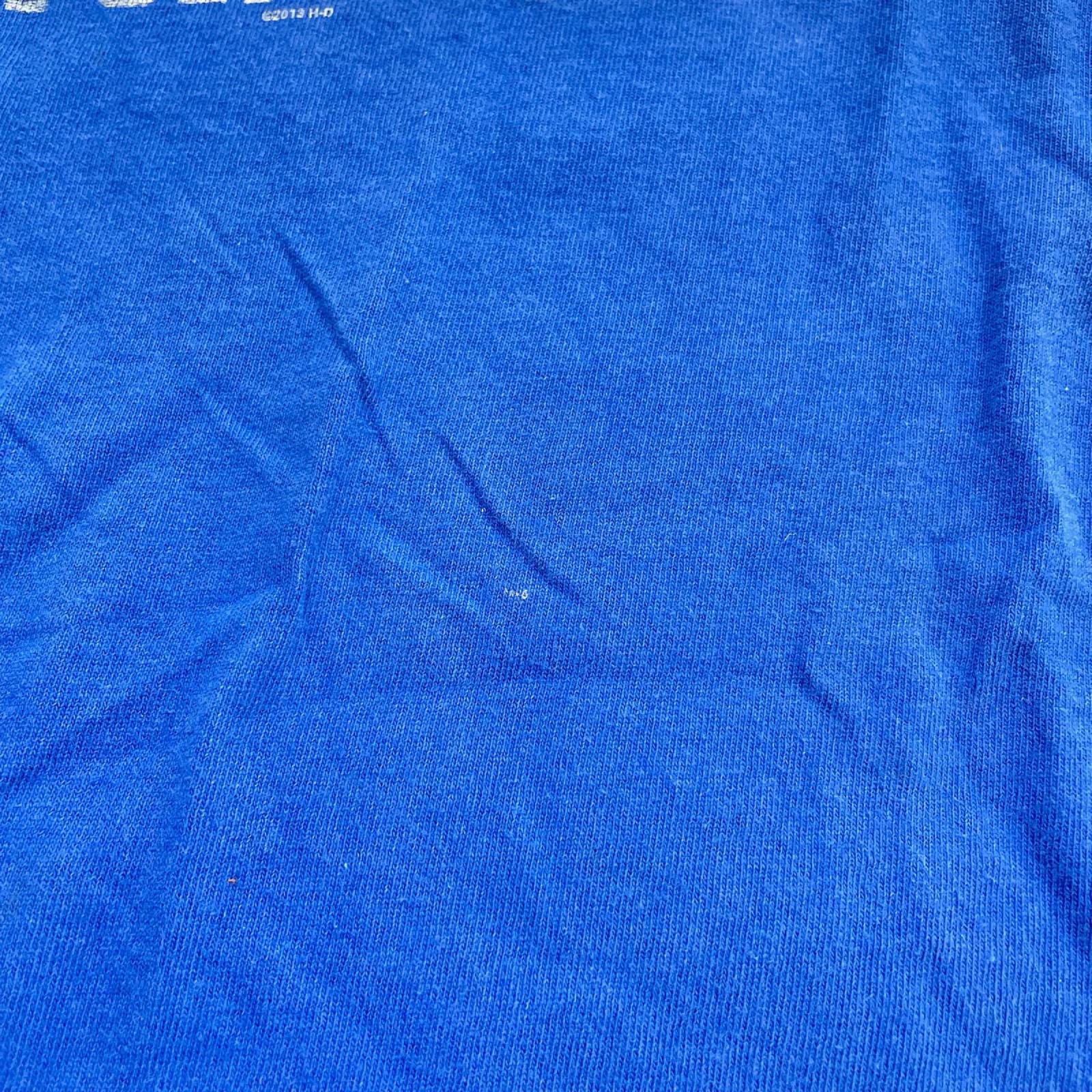 半袖Ｔシャツ 13年 USA製 ﾋﾟﾝﾅｯﾌﾟｶﾞｰﾙ 青 (XL) ブルー