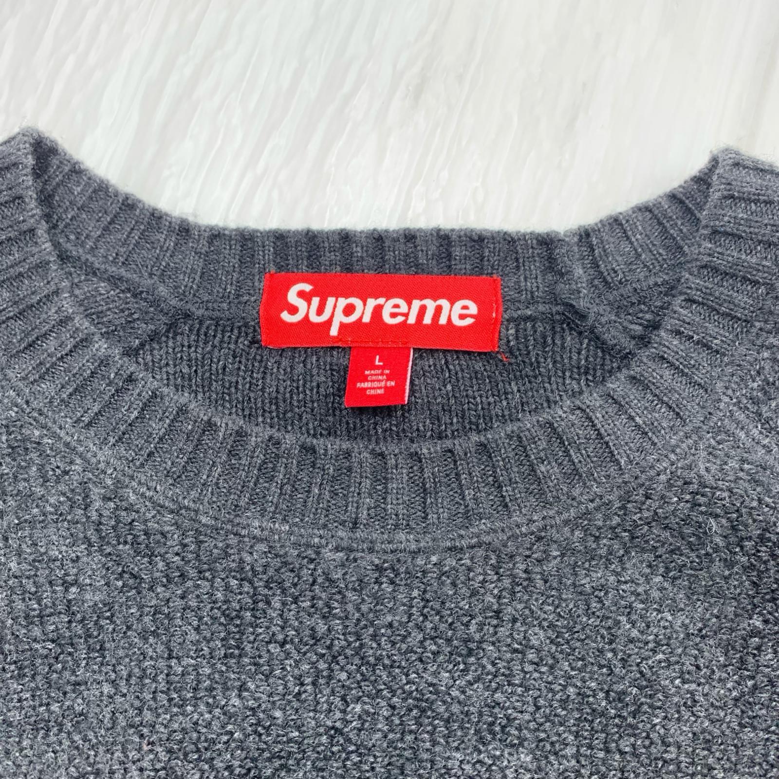 ニット 24FW Terry Small Box Sweater 黒 (L) L