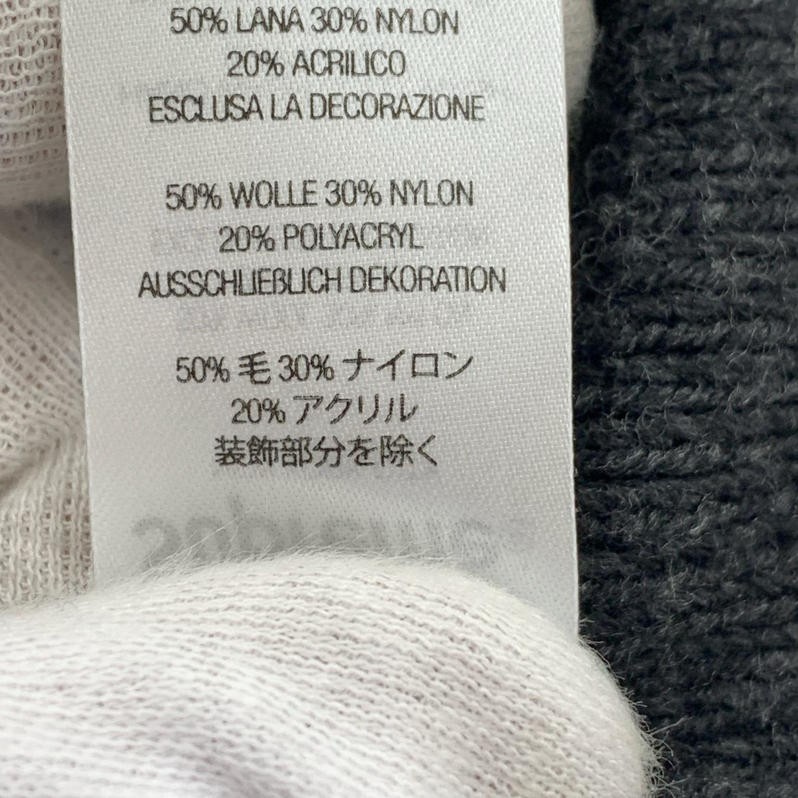 ニット 24FW Terry Small Box Sweater 黒 (L) L