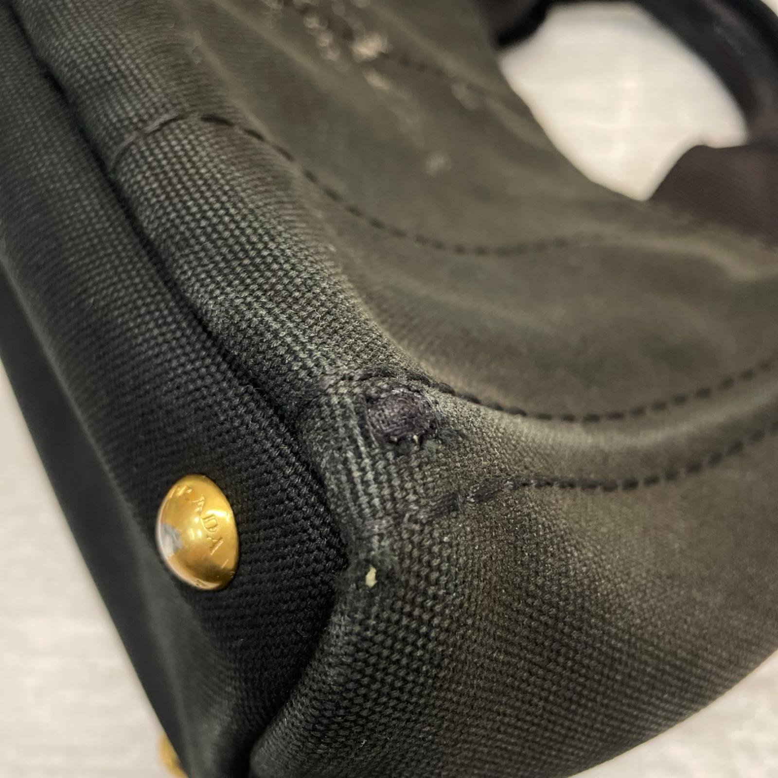 PRADA カナパ　キャンバストートバッグ