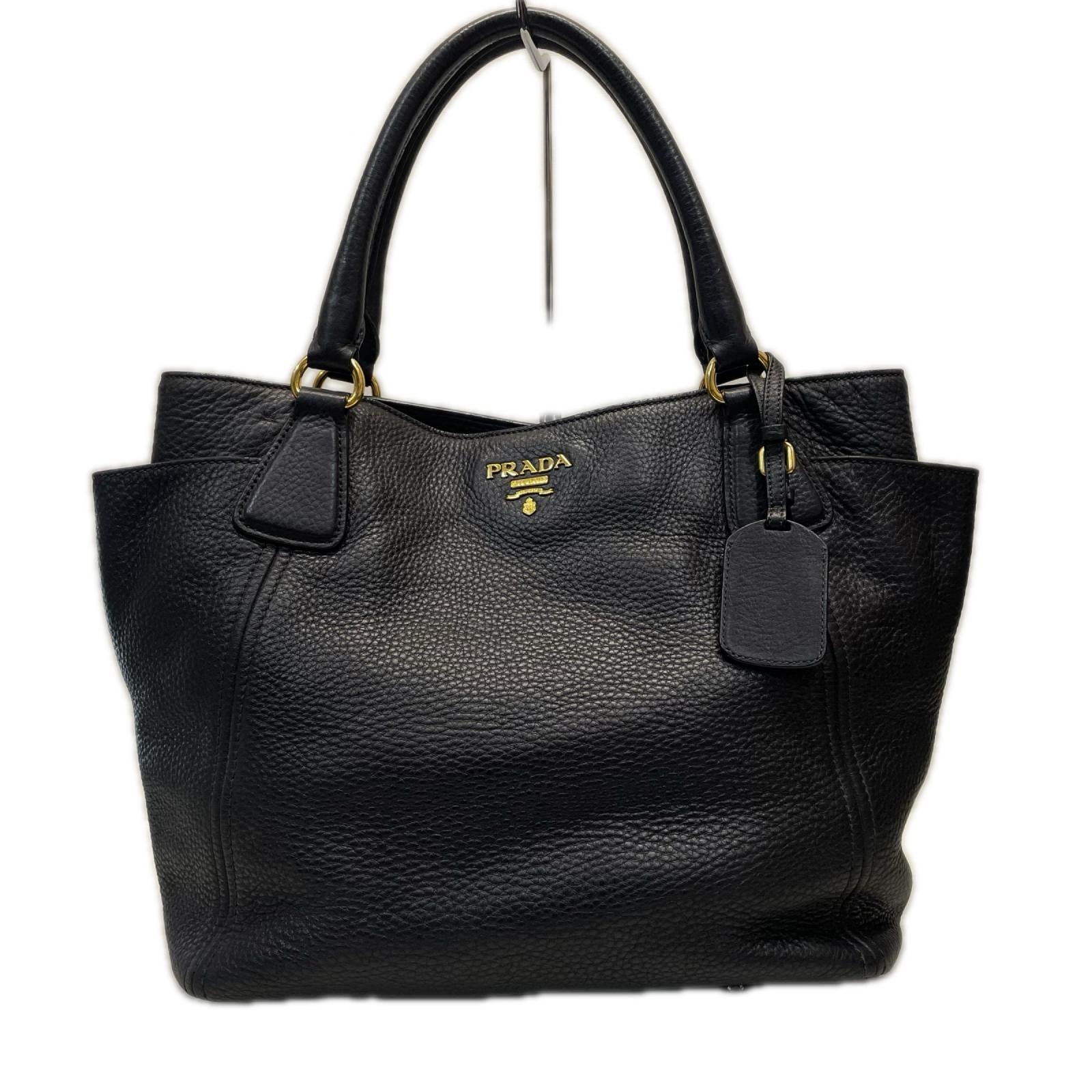 PRADA ヴィッテロダイノレザー　ショッピングトートバッグ