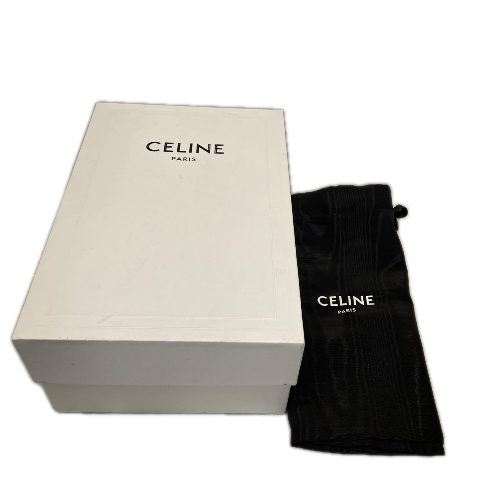CELINE トリオンフ　パテントレザー　ヒールパンプス 24cm (US6 UK5 1/2 EU38)