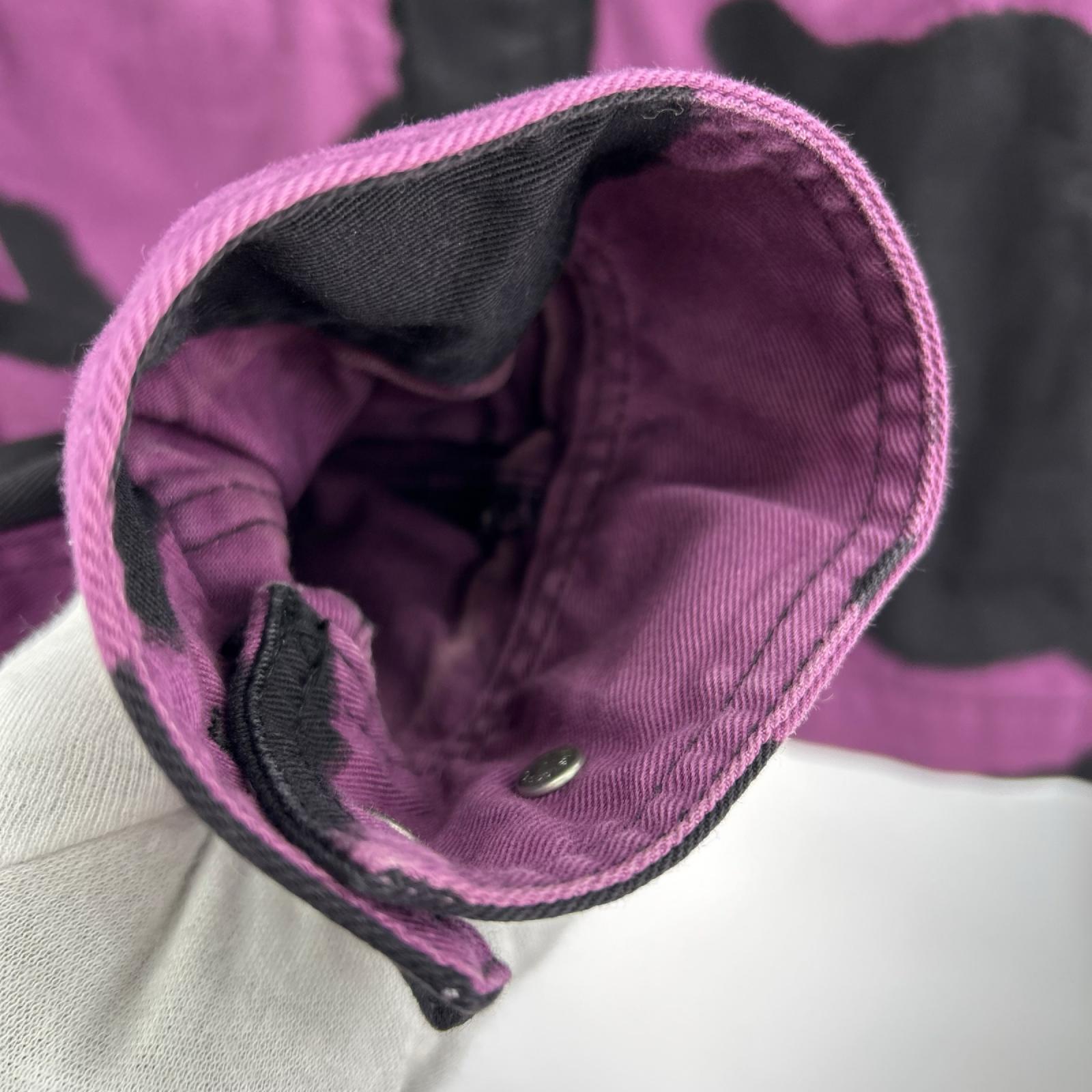 デニムジャケット 21AW Holstein Work Jacket 総柄 (L) L パープル