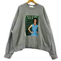 スウェット NEONSIGN Ne Quilted Moderned Girl ｸﾞﾚｰ 44 グレー