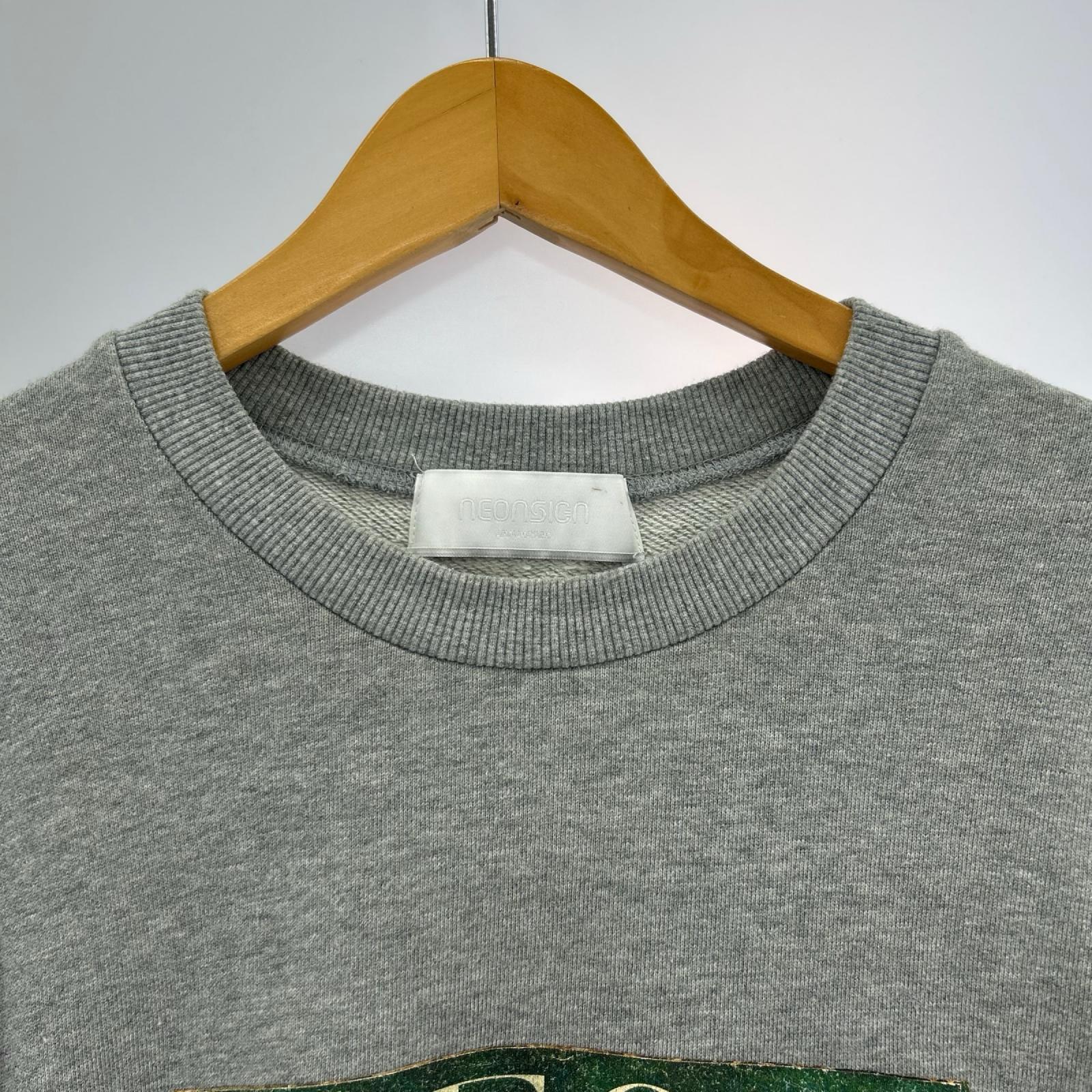 スウェット NEONSIGN Ne Quilted Moderned Girl ｸﾞﾚｰ 44 グレー