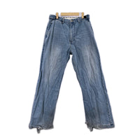 デニムパンツ THE DENIM LOOSE FIT VINTAGE/4 4 ブルー