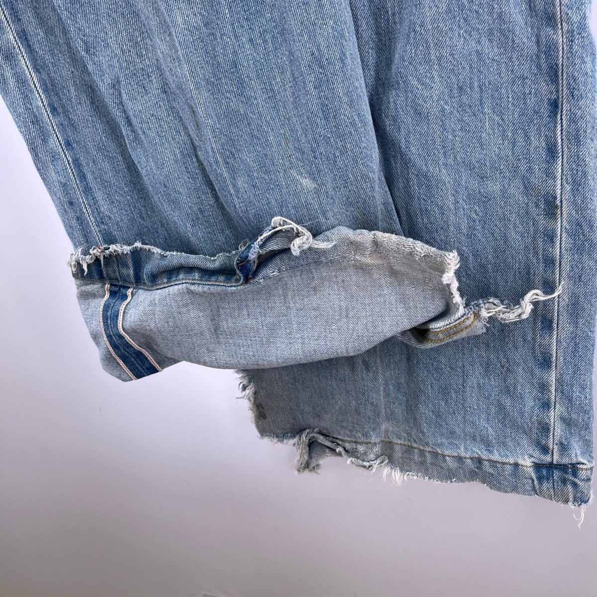 デニムパンツ THE DENIM LOOSE FIT VINTAGE/4 4 ブルー