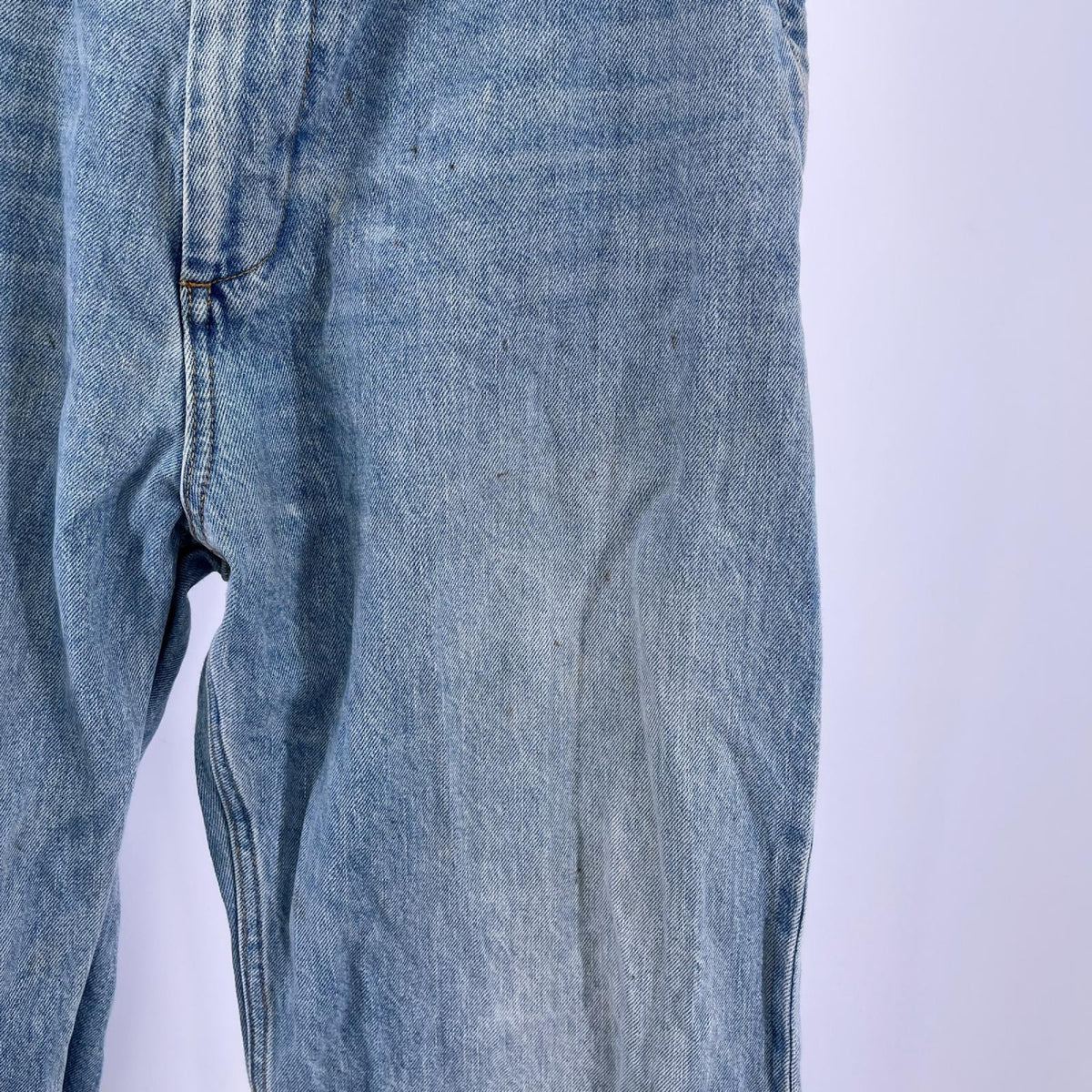 デニムパンツ THE DENIM LOOSE FIT VINTAGE/4 4 ブルー