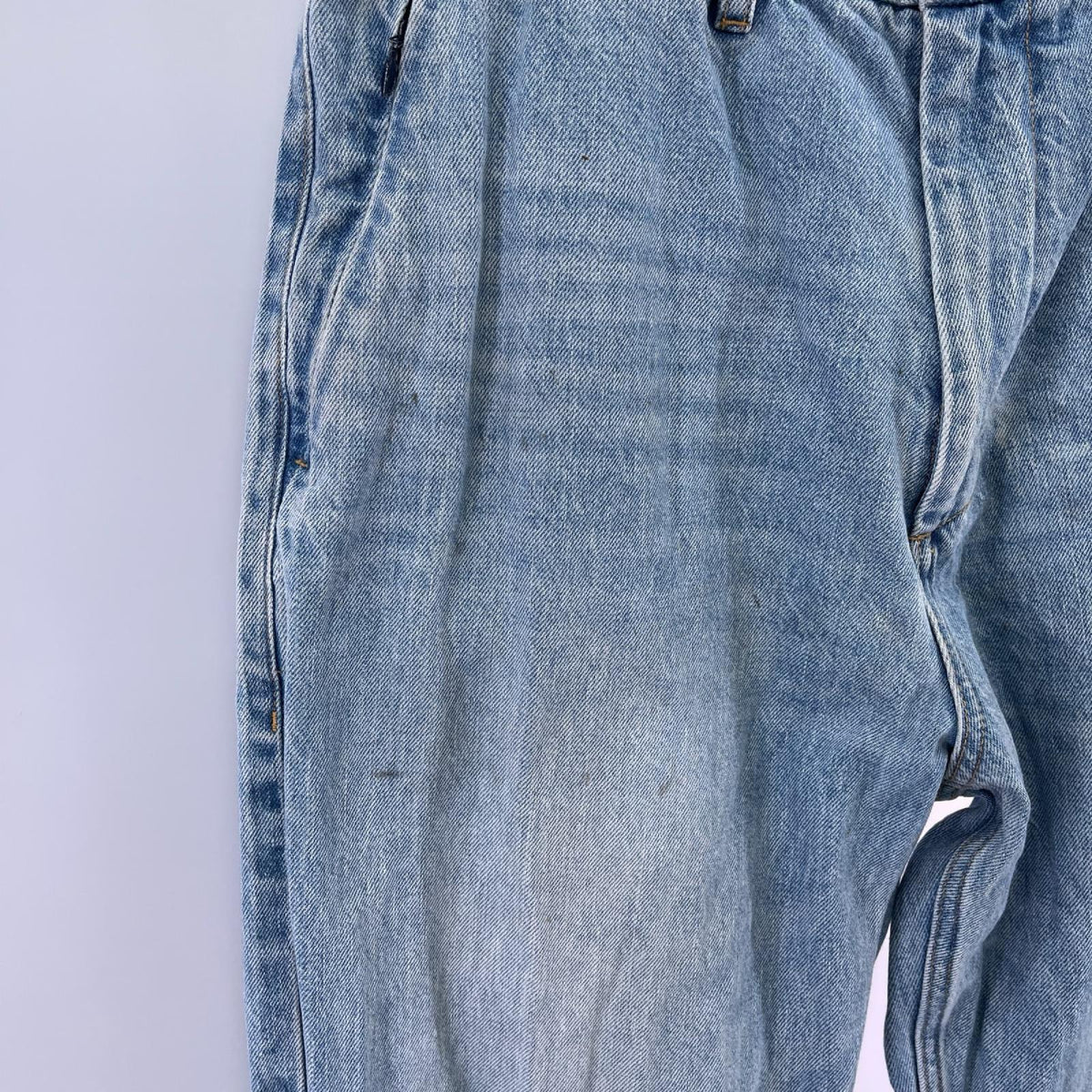 デニムパンツ THE DENIM LOOSE FIT VINTAGE/4 4 ブルー