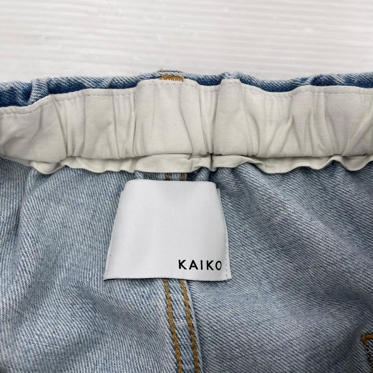 デニムパンツ THE DENIM LOOSE FIT VINTAGE/4 4 ブルー