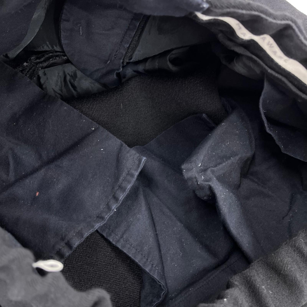 パンツ DOUBLE PLEATED CLASSIC WIDE TROUSERS/3 3 ブラック