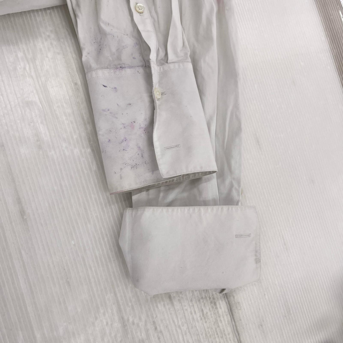 長袖シャツ sunday shirt 38 ホワイト