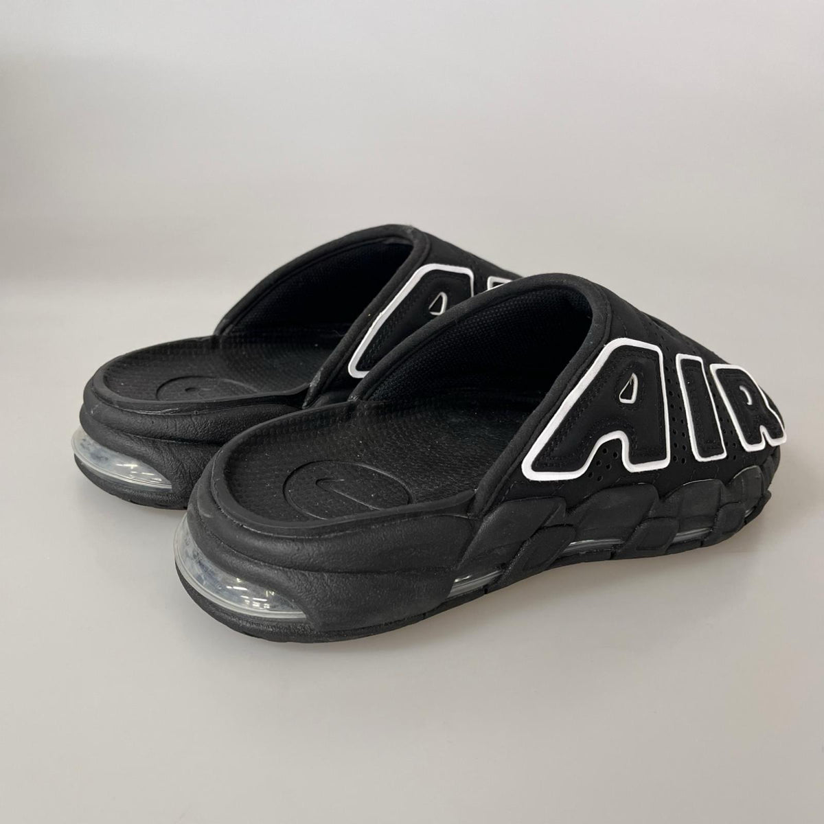 サンダル Air More Uptempo Slide 27cm (US9 UK8 1/2 EU44) ブラック