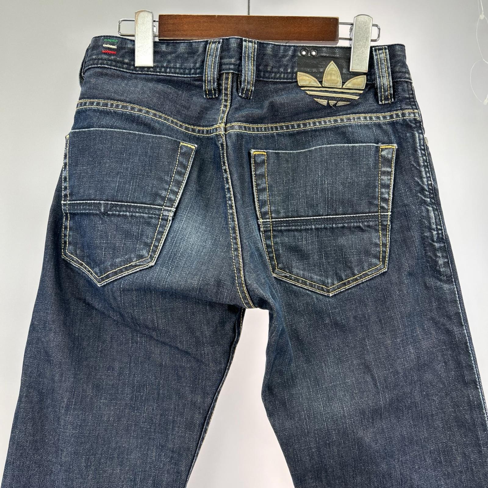 デニムパンツ ｘadidas ADI-VIKER ﾃﾞﾆﾑ 27 ネイビー