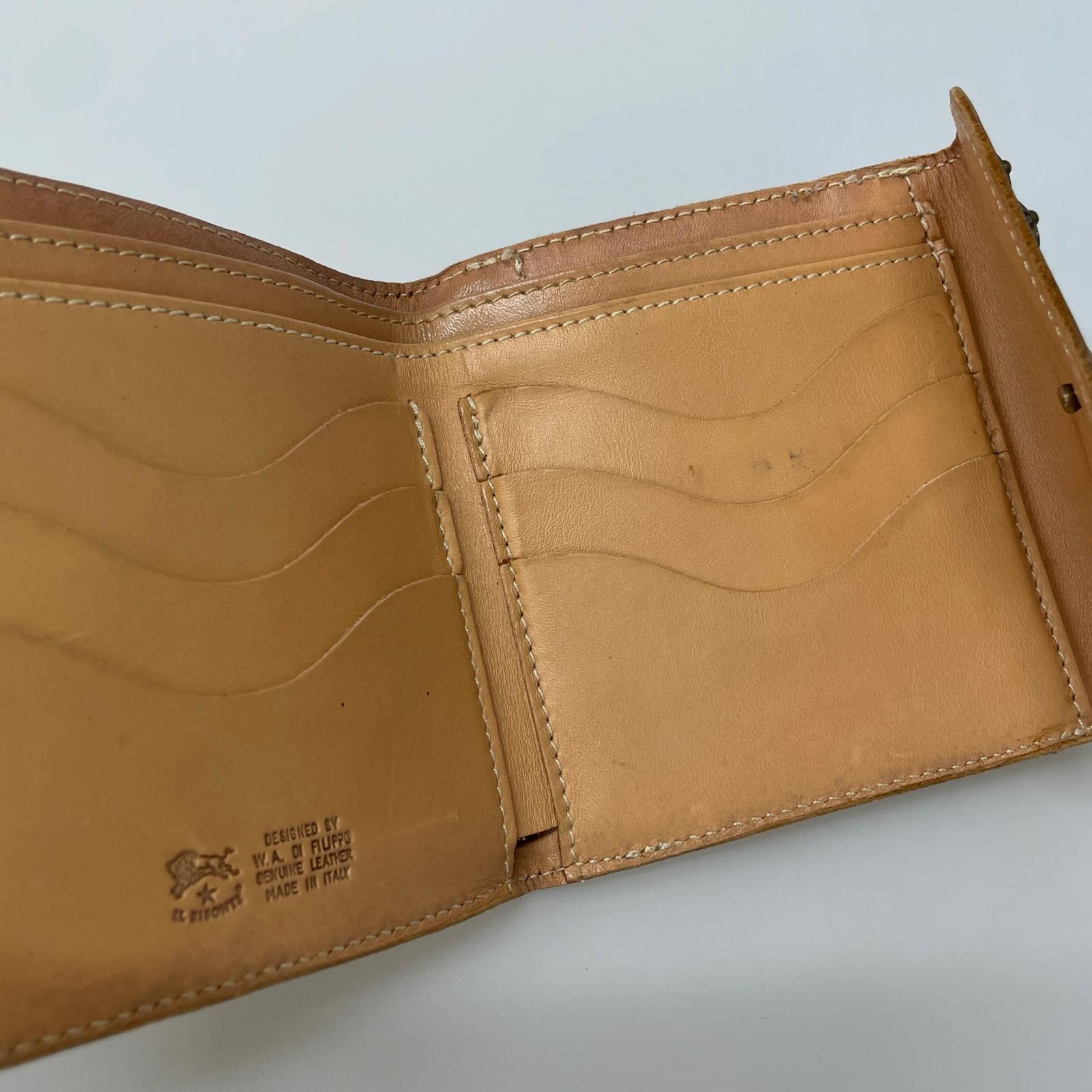 コンパクトウォレット Wanny Collection 財布 ベージュ