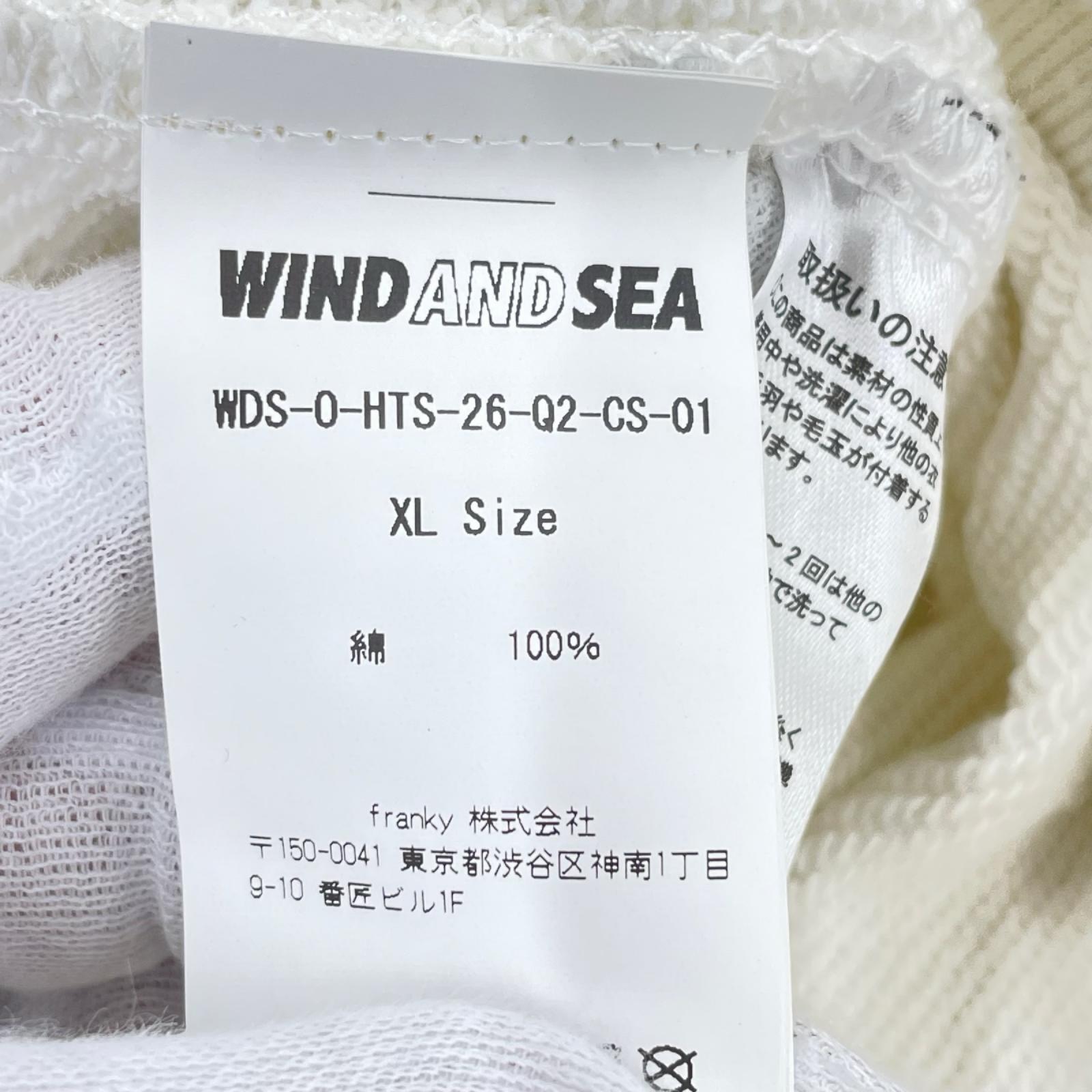 パーカー HEAT&SPADE　白　XL ホワイト