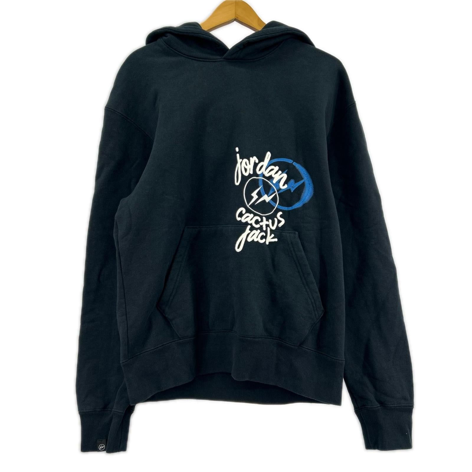 パーカー ×FRAGMENT ×TRAVIS SCOTT S ブラック