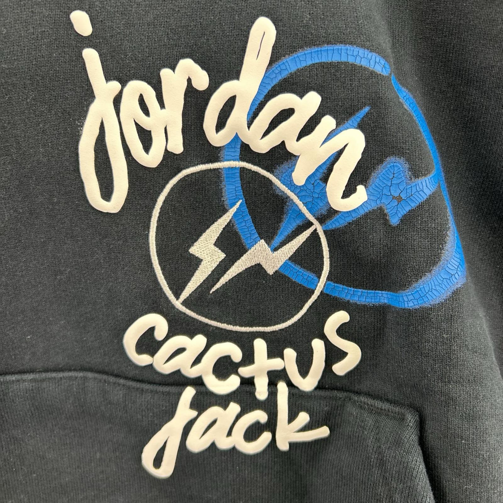 パーカー ×FRAGMENT ×TRAVIS SCOTT S ブラック