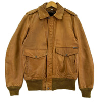 レザージャケット I･S･674･M･S Fraight Jacket 36 CML 36 ブラウン