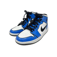 スニーカー Air Jordan 1 Mid SE Signal Blue 28cm 28cm (US10 UK9 1/2 EU46)