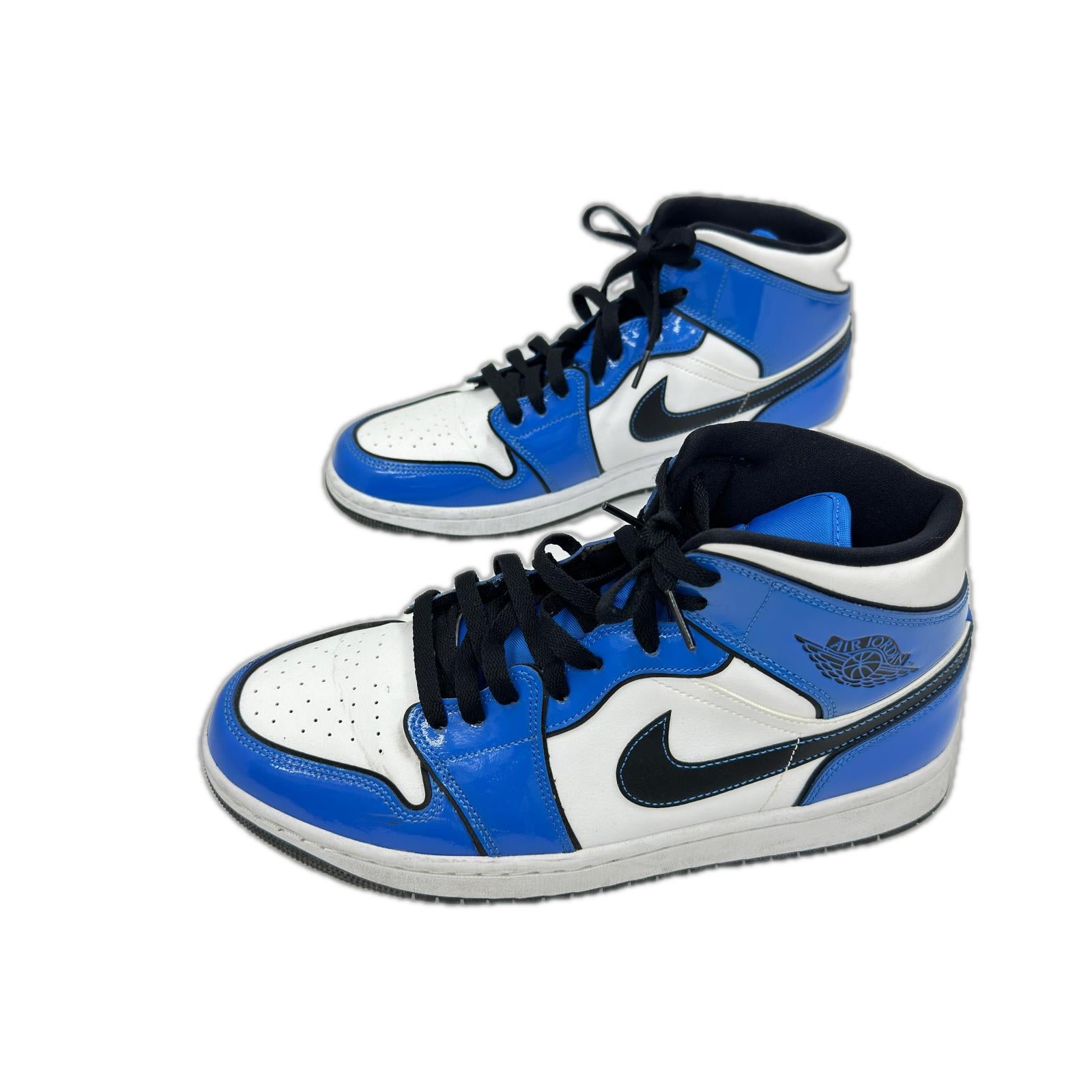 スニーカー Air Jordan 1 Mid SE Signal Blue 28cm 28cm (US10 UK9 1/2 EU46)