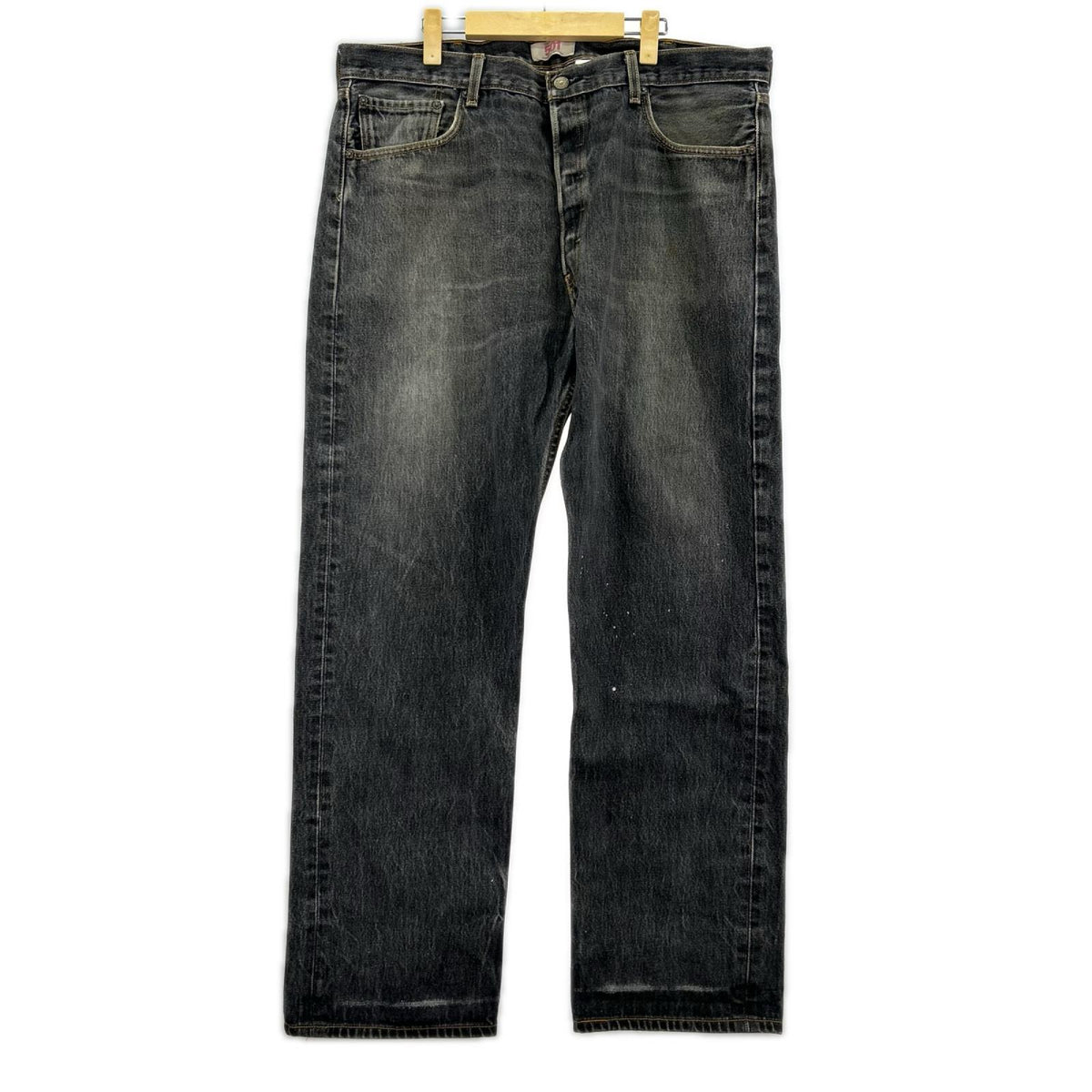 デニムパンツ 501 ﾒｷｼｺ製 ﾌﾞﾗｯｸﾃﾞﾆﾑ W40 40 ブラック