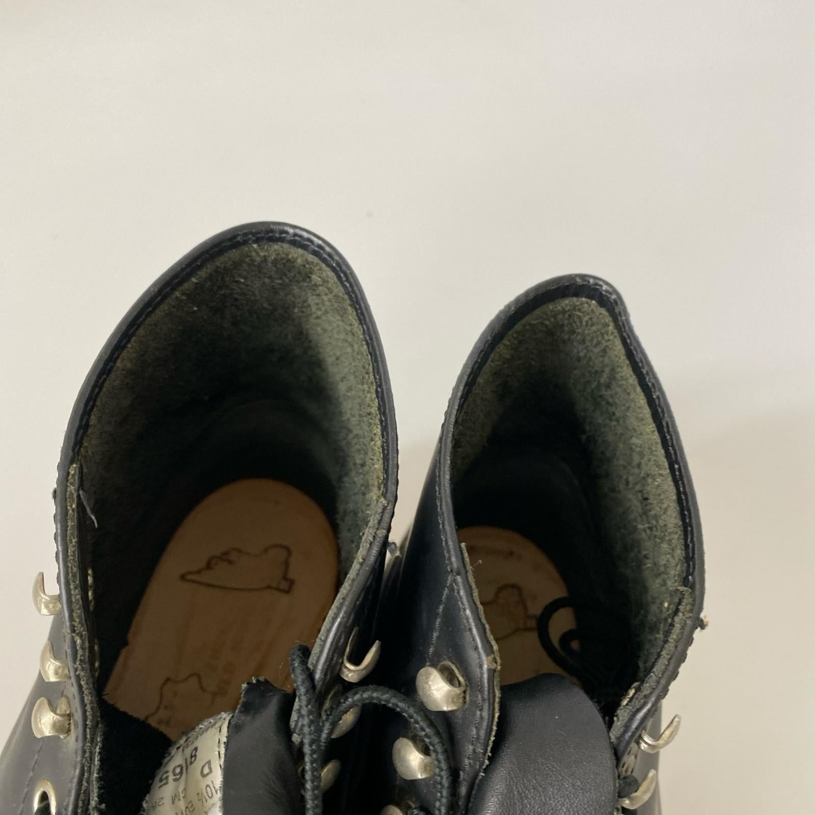ブーツ RED WING 8165 6-inch Classic Round ブーツ 10 1/2 ブラック 28.5cm (US10 1/2 UK10 EU47) ブラック