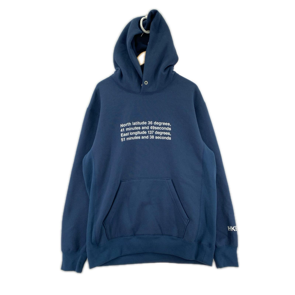 パーカー ｸﾞﾗﾋﾞﾃｨ 白馬限定 ｽｰﾍﾞﾆｱﾌｰﾃﾞｨ 紺 (XXL) ネイビー